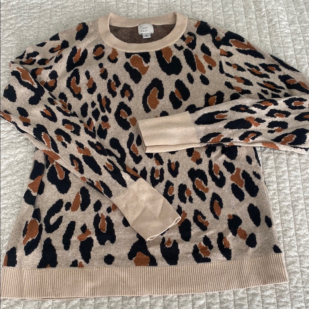 Leopard Print Sweater